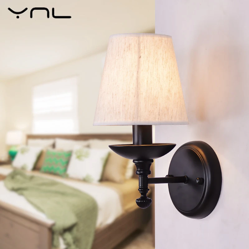 American Country Modern Vintage Wall Lamp Bedside Lamps Wall Lights