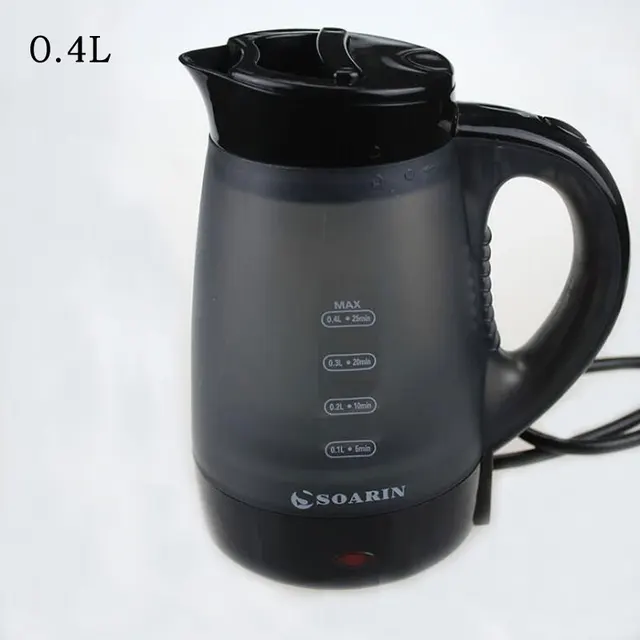Portable mini electric kettle 0.4LL travel electric kettle 220V 600W