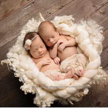 newborn baby in basket