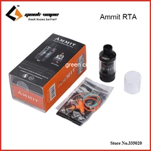 Original Geekvape Ammit Atomzier 3.5ml Single Coil Build RTA Tank Top Refill System Clearomizer