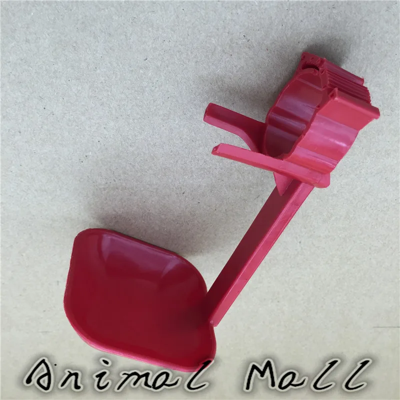 

Red Chicken Cups Bird drinking Hanging Cups 25mmc Snap Quail cups Chicken waterer Animal feeder