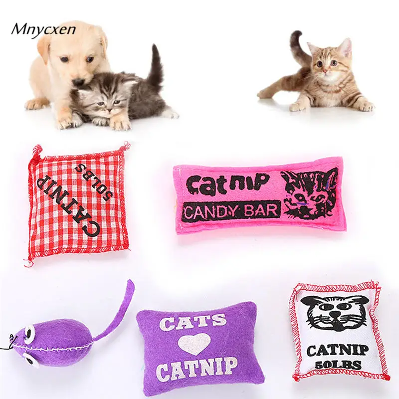 

New Pet Cat Sachet Toy Resistant To Catch Bite Catnip Interactive Teaser toys for cats kedi malzemeleri for a cat toy katten @C
