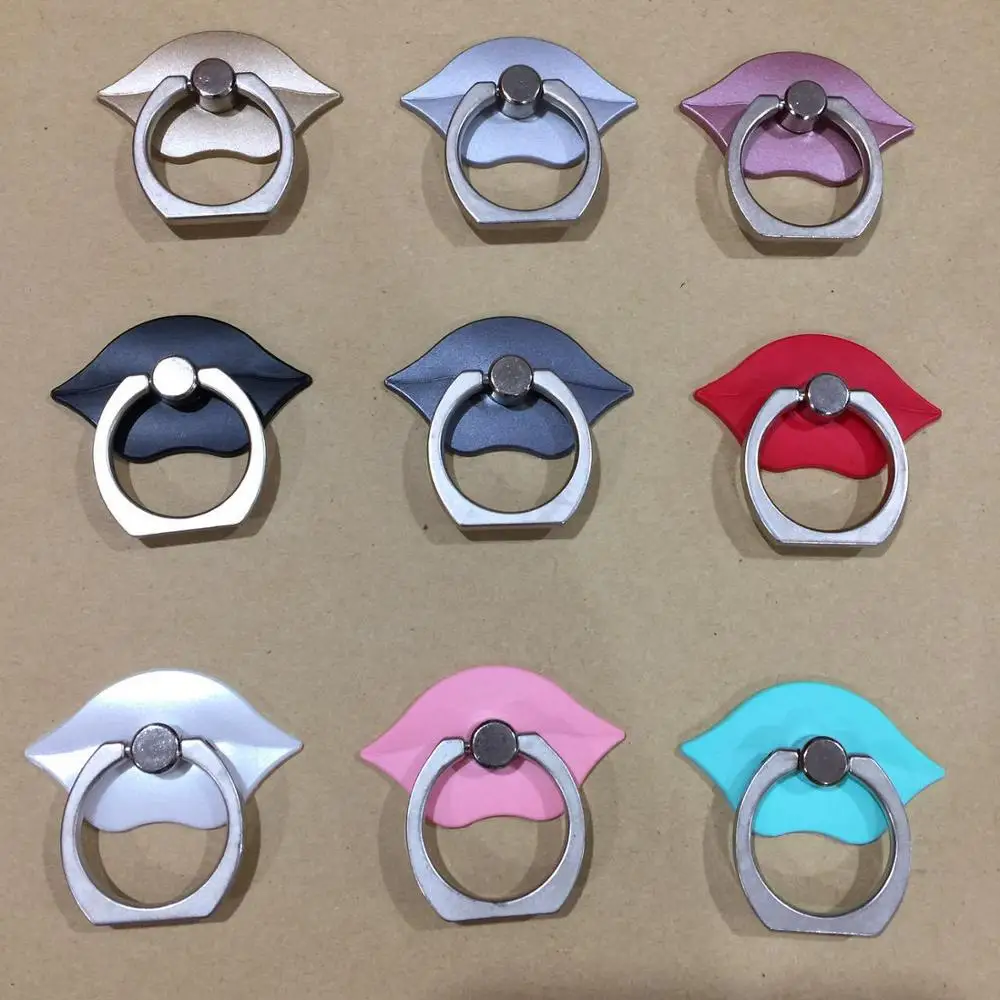 for Elephone S8 Iphone7/6/5 Xiaomi Redmi Samsung Fashion Universal Socket New Lip Print Shaped Fidget Mobile Phone Ring Bracket for Elephone S8 Iphone7/6/5 Xiaomi Redmi Samsung Fashion Universal Socket New Lip Print Shaped Fidget Mobile Phone Ring Bracket