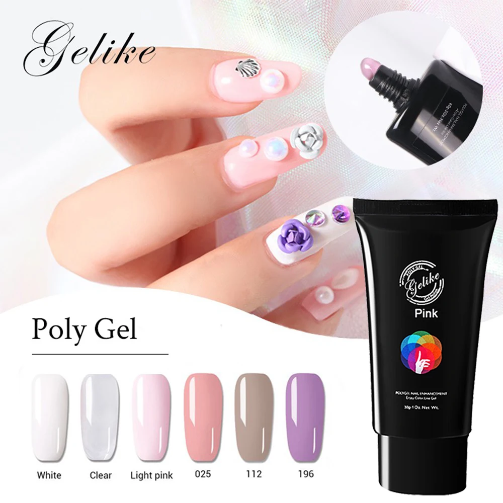 30g Poly Gel Brands Nail Polish Primer Varnish Uv Light Cured W