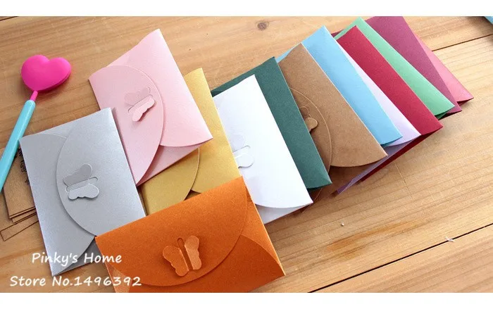 Source Enveloppes décoratives à boucle papillon, en papier Kraft coloré  Simple, style rétro, jolie petites enveloppes en papier Kraft on  m.alibaba.com