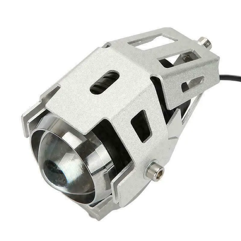 Пара 12 V-80 V DC универсально мотоцикл, мотобайк, светодиодные U5 фар дальнего света Противотуманные точечные светильники+ переключатель