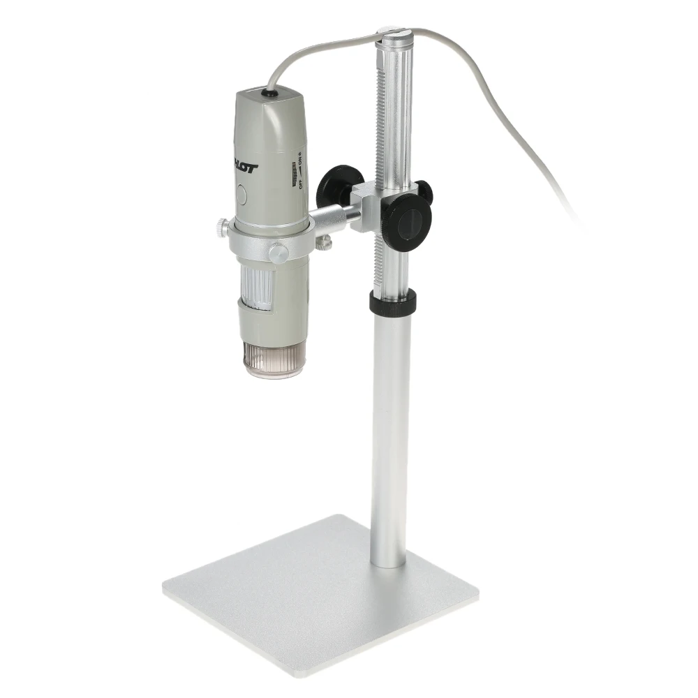 

USB Portable Microscope OTG Function 8LED Digital Zoom Magnifier with Holder True 5.0MP Video Camera 1X-500X Magnification