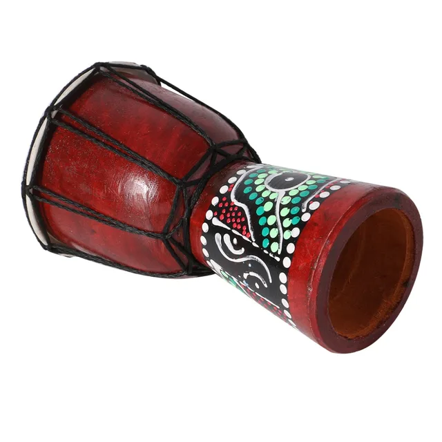 4 inch Professional African Djembe Drum Bongo Wood Good Sound Musical Instrument