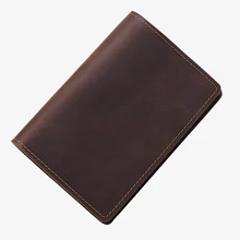 Новое поступление Высококачественная Кожаная Обложка для паспорта crazy horse модный дизайнерский чехол для паспорта для путешествий Чехол для карт держатель FGS236