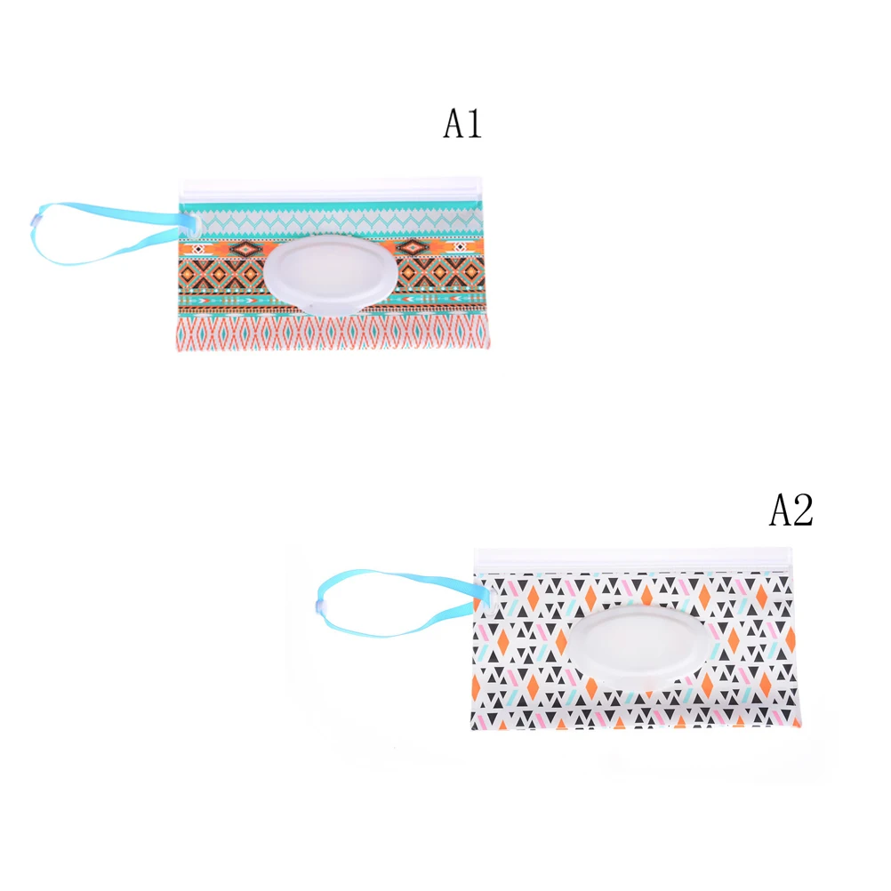 Удобный для переноски клатч и чистые салфетки чехол для переноски экологически чистый влажный WipeBag раскладушка косметический мешочек с застежкой-ремешком контейнер для салфеток