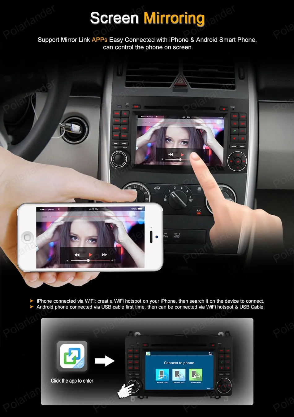 Android4.4 автомобильный DVD сенсорный экран радио для B/enz B200 W169 A160 V/iano V/ito поддержка BT 3G