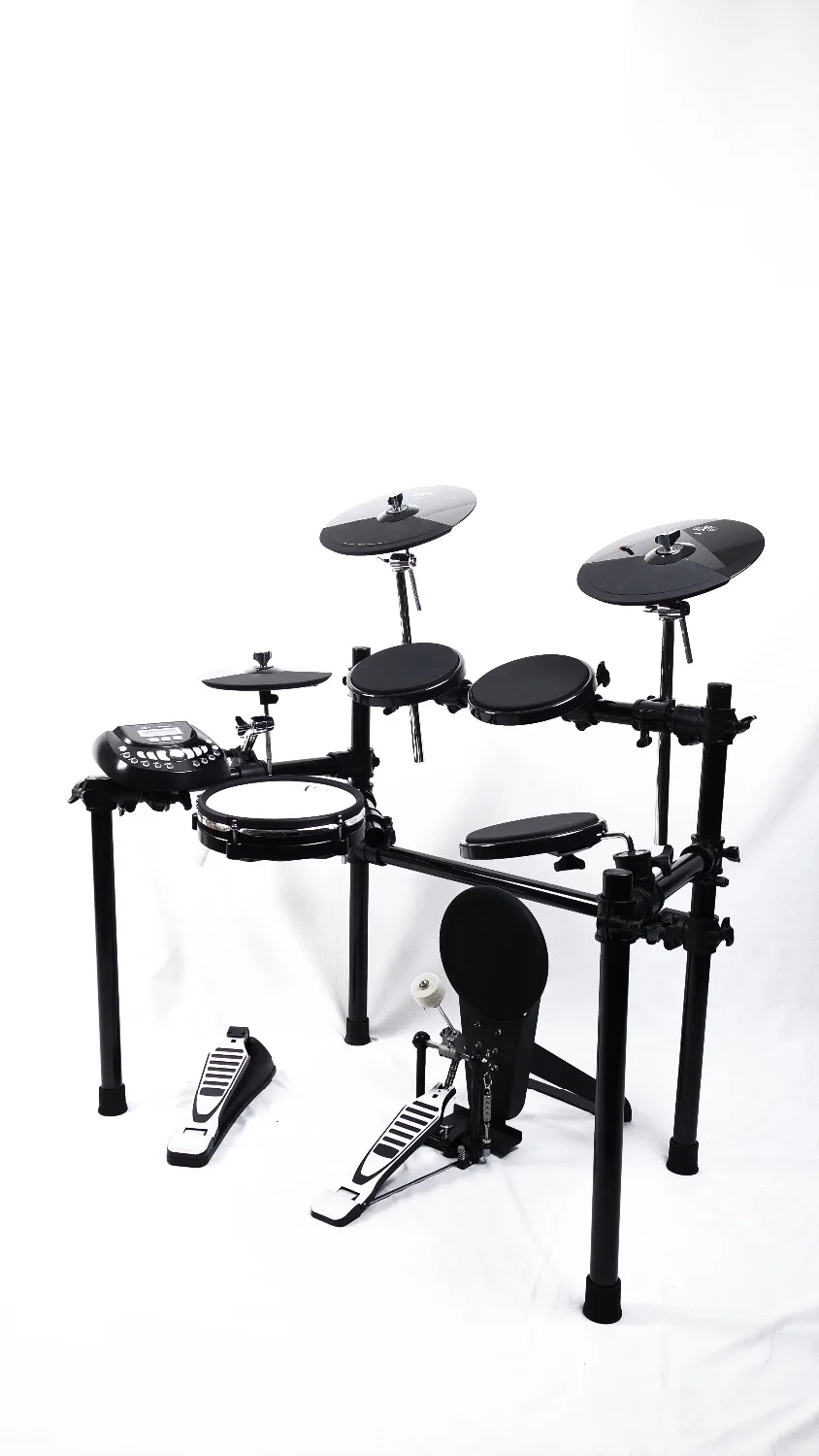 

HXM HD008X Mesh Head snare Electronic drum Set Kit Percussion with Bluetooth!