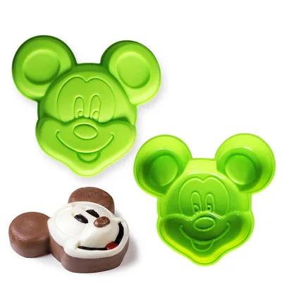 baking toolbox Cake molds Mickey Shape Silicone molds cake decorating tools chocolate moulds wedding decoration mould Cartoon Molds top Bakeware