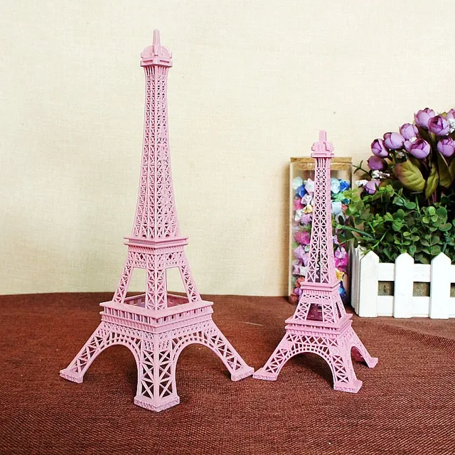 2pcslot 25cm pink tower eiffel home decoration items vintage metallic model iron creative decorative - Decorative Items For Home 2pcslot 25cm pink tower eiffel home decoration items vintage metallic model iron creative decorative - Decorative Items For Home