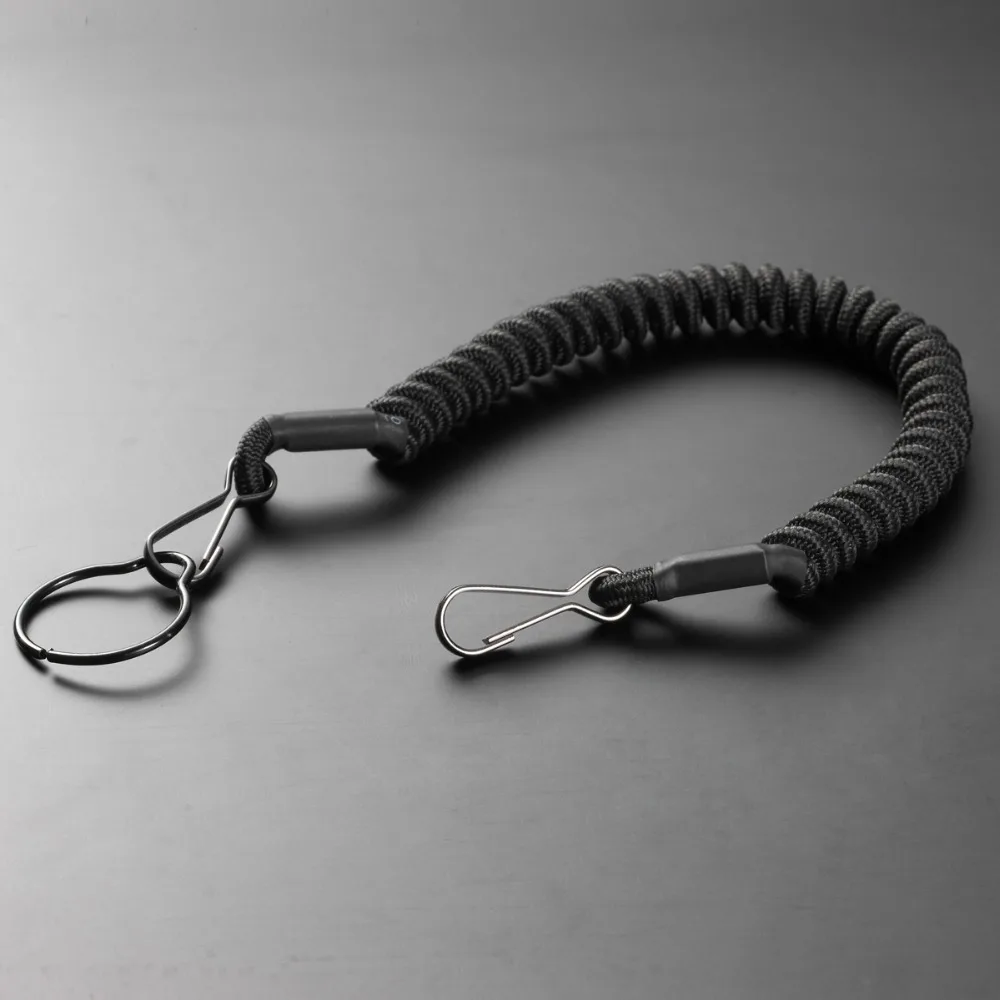 

Wholesale NITECORE NTL10 Flashlight Tactical Lanyard Punched Stainless Steel Ring Safety Rope for 25.4mm Diameter Lamp Lighting