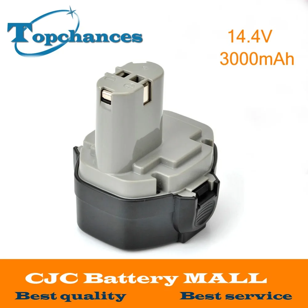 High Quality NEW 14.4 VOLT BATTERY FOR MAKITA 1433 1434 1435F 193158-3 14.4V Power Tool 3.0AH free shipping