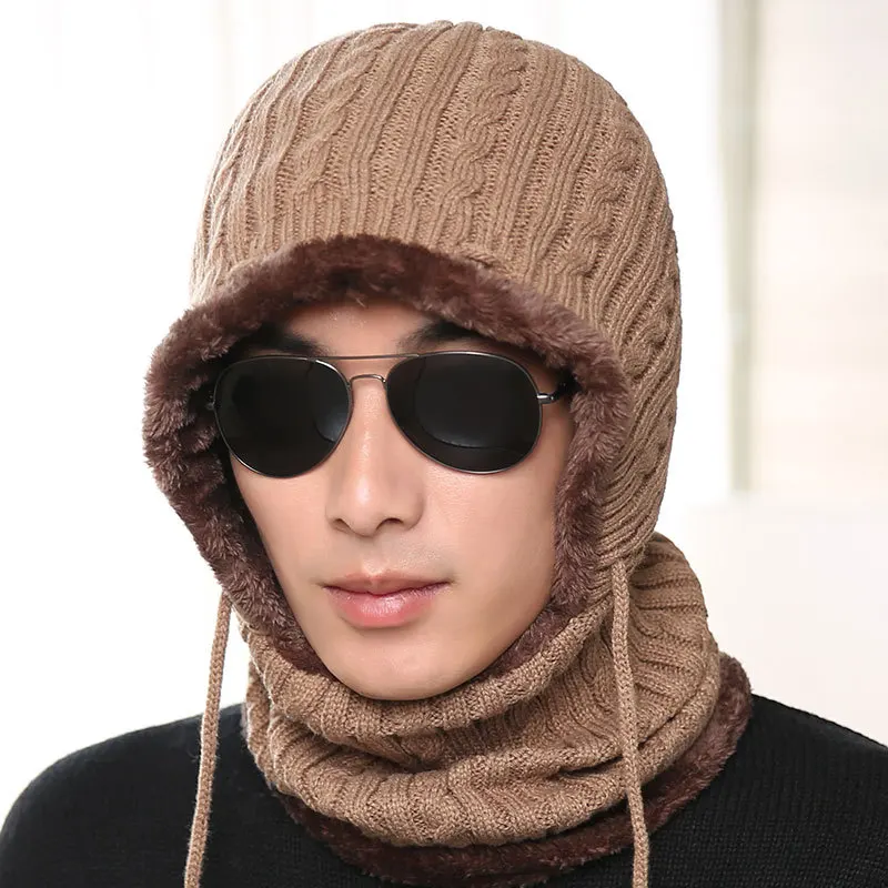 Nanci si зимняя вязаная шапка бини мужской шарф Skullies Beanies Зимние шапки для мужчин и женщин шапки Gorras Bonnet маска брендовые шапки