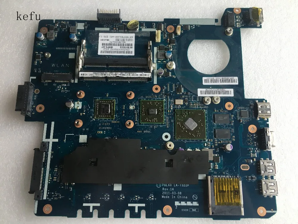 Материнская плата KEFU для ноутбука ASUS X53B K53BY K53BR K53B DDR3 PBL60|Материнские платы| |