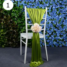 Открытый Свадебная вечеринка события Декор Банкетный председатель chiavari Обложка Ice Шелковый ручной работы много цвет большой цветок створки