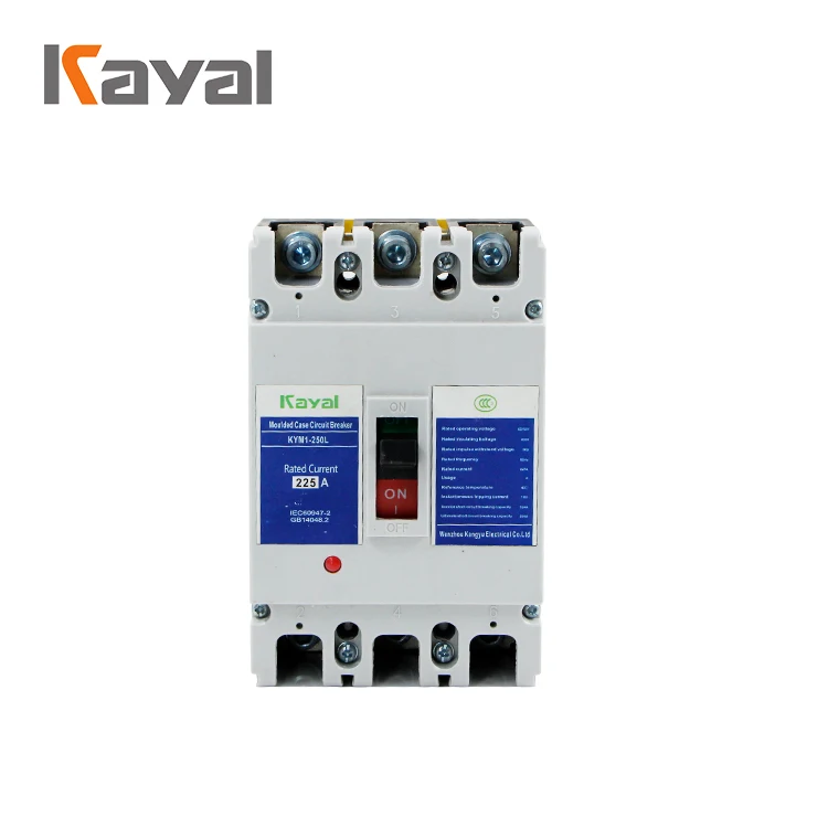 Подлинная Kayal CM1 2P 3P 4P 100A 63A Mccb литой корпус автоматический