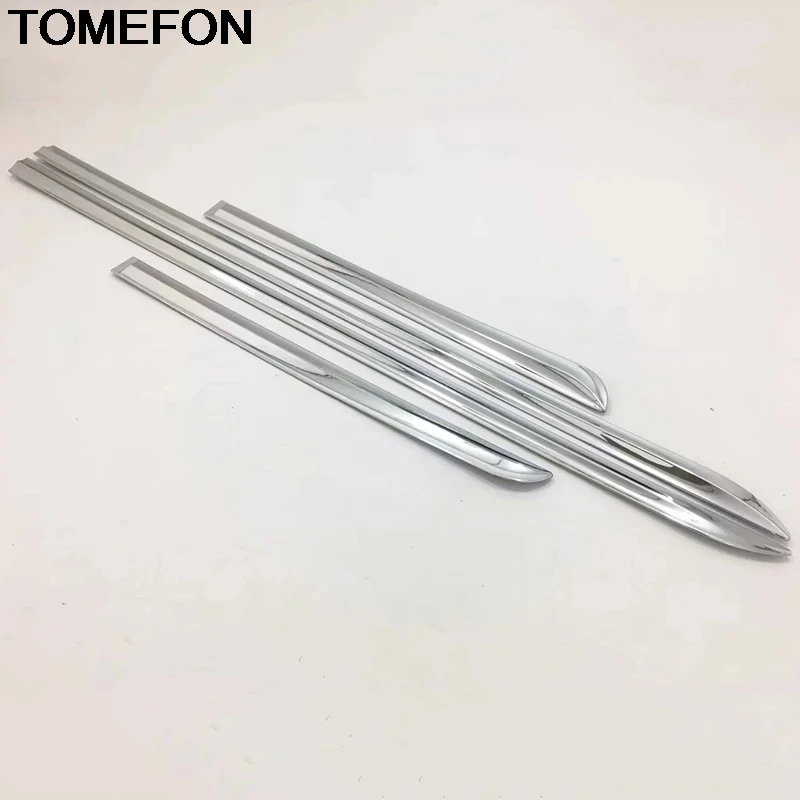 TOMEFON для Toyota Camry XV70 Автомобильная Боковая дверь корпус литье облицовочная панель наклейка внешние аксессуары ABS