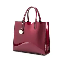 Шт. 1 шт. Женская сумка через плечо зеркальная поверхность гладкая искусственная кожа квадратные женские сумки WML99