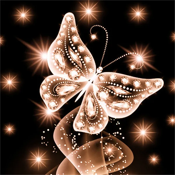 YI BRIGHT 5D DIY Алмазная Картина Бабочка полная дрель мозаика Алмазная вышивка Животные вышивка крестиком стразы набор для рукоделия