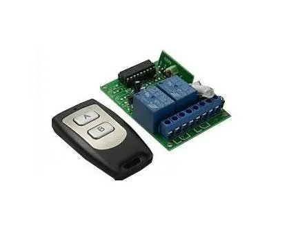 

DC12V 2CH Learning Code RF Wireless remote control switches system for Doors windows, Lifting Equipment, Gateways