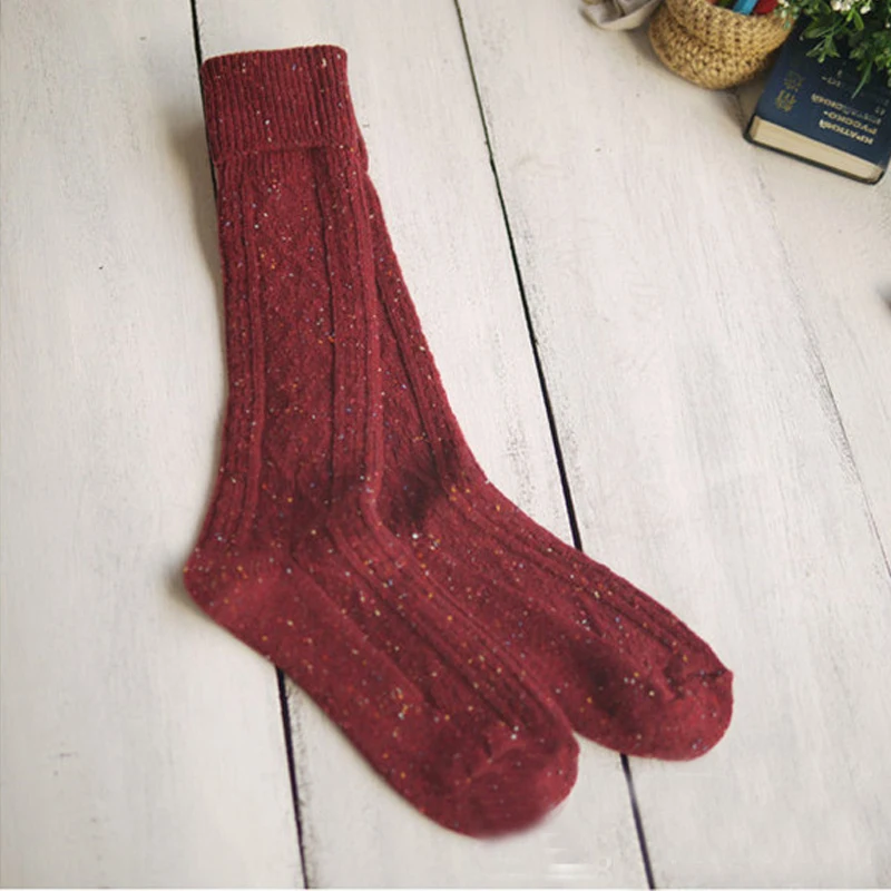 Skritts Women Sexy Stockings Thigh High Nylon Stockings Knee Socks for Women Calcetines Cotton Long Warm Female Stocking Medias