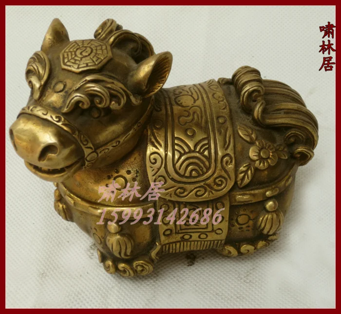 

Bronze bronze crafts zodiac horse lucky decoration