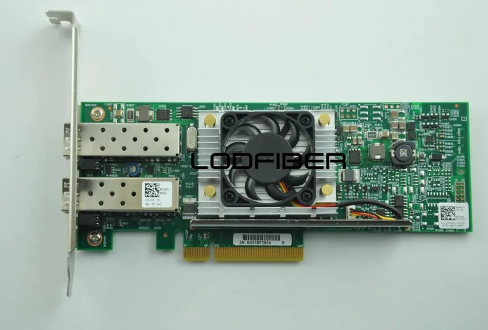 BCM57810S 10GB Dual Port SFP + PCI-E Ethernet адаптер N20KJ | Мобильные телефоны и аксессуары