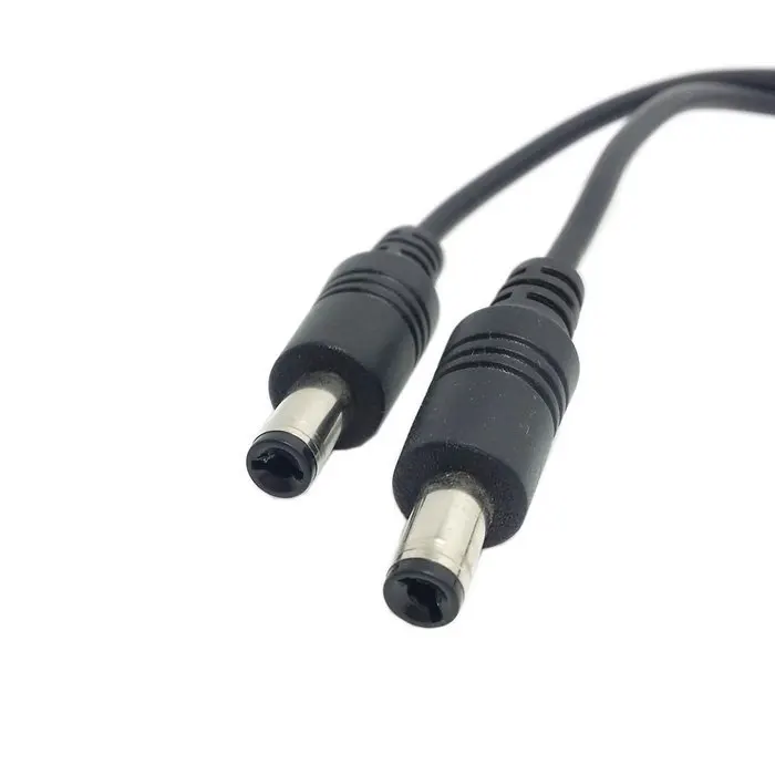 DC 5 мм Jack Power Female Barrel to 2 Штекерный Соединительный сплиттер кабель для