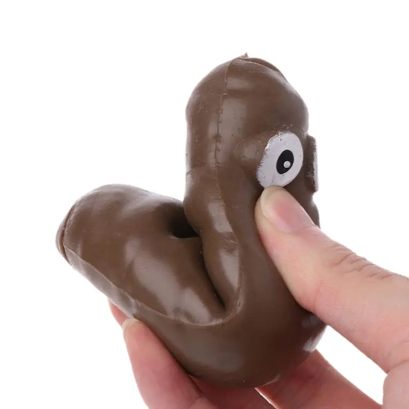 HBB 1 шт. смешная сжимающая полоска Poo Gag Shit шутка шар для снятия стресса игрушка подарок для взрослые дети игрушки упражнения руки