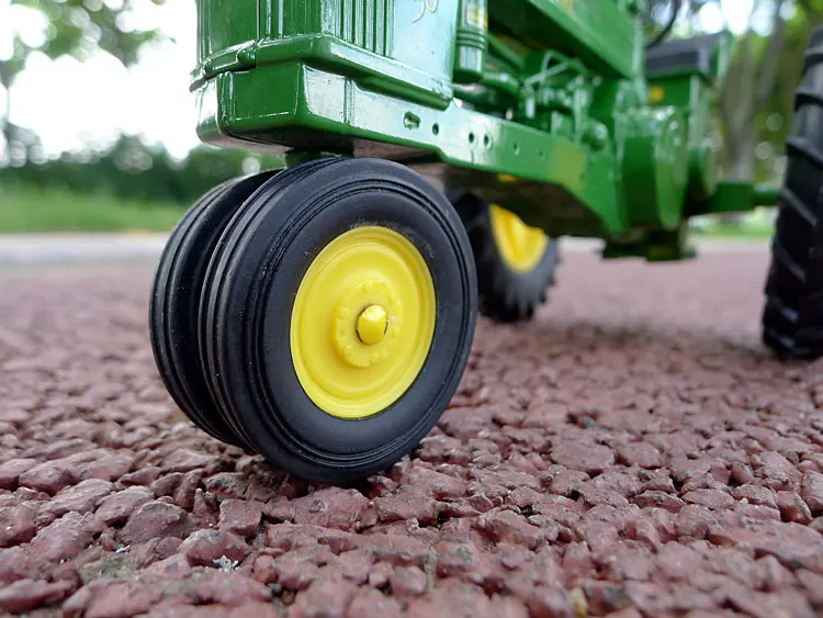 John KNL хобби J-KNL хобби J Deere 50 сельскохозяйственный трактор модель автомобиля металлическая игрушка безопасности act ERTL 1:16