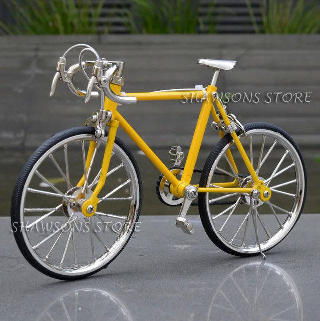 Diecast Model Toys 1:10 Racing Bike Bicycle Miniature Replica Collections 4