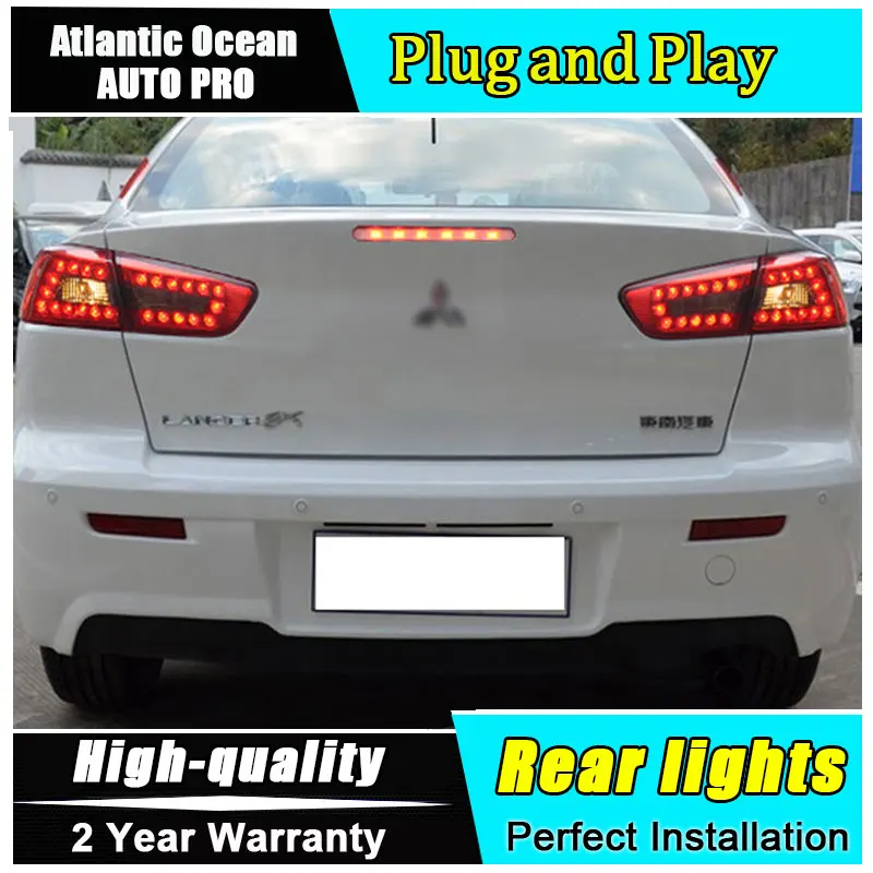 Car Styling for Mitsubishi Lancer Taillights 2009 2014 for Lancer EX