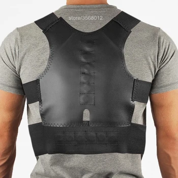

Unisex Magnetic Therapy Lumbar Shoulder Posture Corrector Health Care Pain Relief Back Brace Support Belt S-XXL for Women Man