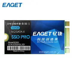 EAGET S300 120 ГБ твердотельный диск высокое Скорость M.2 SATA 3,0 противоударный SSD с 120 ГБ Ёмкость для ноутбука