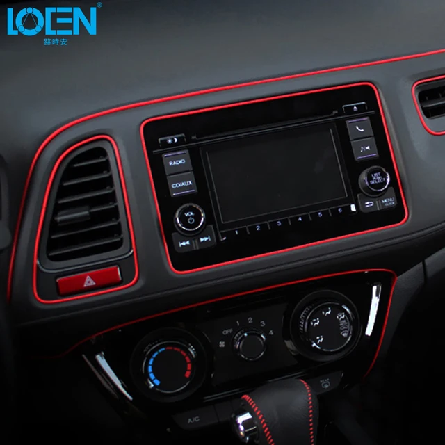 Car Styling 5M/pcs Universal DIY Flexible Interior Decoration ... Car Styling 5M/pcs Universal DIY Flexible Interior Decoration ...