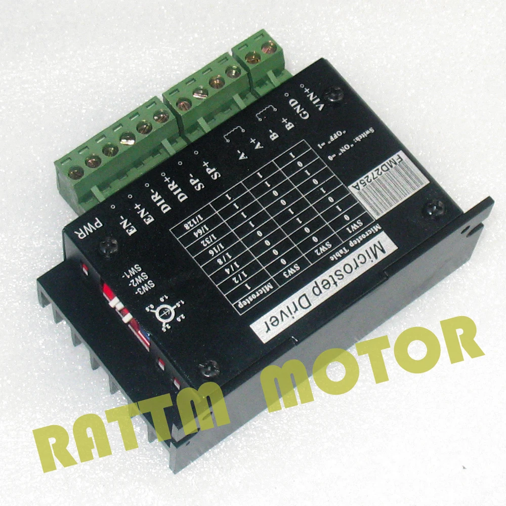 3 оси с ЧПУ контроллер комплект драйвер шагового двигателя FMD2740A 40V 2.5A 128 microstep 5