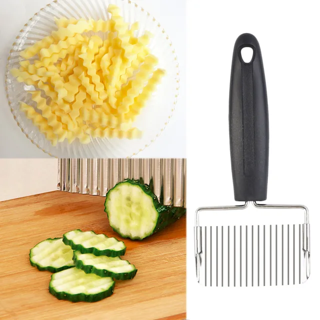 Best Offers Cooking Accesor Portable Potato Wavy Slicer Kitchen Dough Knives Vegetable Fruit Cutter Cooking Accessories Tools Kitchen Gadget Best Offers Cooking Accesor Portable Potato Wavy Slicer Kitchen Dough Knives Vegetable Fruit Cutter Cooking Accessories Tools Kitchen Gadget