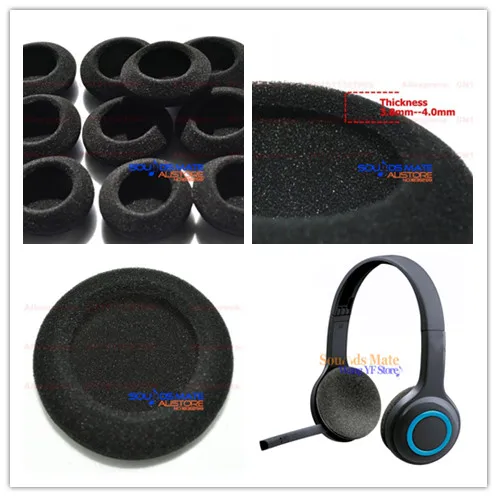 meget ur spille klaver 5 Pairs of Foam Ear Pads Foam Cushion Cover For Logitech H600 H 600 Wireless  Headset Headphone 10Pcs|cover for headphones|headphone coverfor headphones  - AliExpress