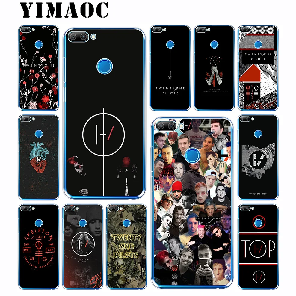 

YIMAOC Twenty One Pilots Soft Case for Huawei Honor 10 9 8X 8C 8 7C 7X 7A Pro 6A Lite Note 10 Nova 3i 3 2i Y6 Y7 Y9 Prime 2018