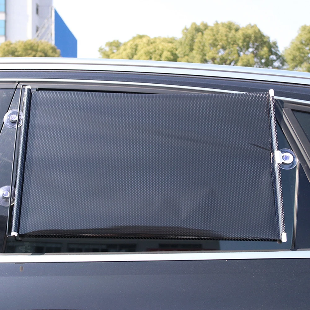 Универсальный Выдвижной Автомобильный занавес оконный ролик солнцезащитный штора 40*60 см боковое окно автомобиля занавеска от солнца
