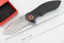 JUFULE C187 Rubicon Cojinete de bolas g10 S30v hoja de aleta plegable campamento caza supervivencia al aire libre EDC del bolsillo herramienta cuchillo de cocina