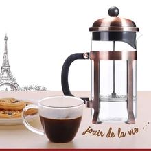Coffee Maker 800ml French Coffee Tea Pot With Stainless Steel Filter And Plastic Handle High Quality Grind Machine coffee maker philips grind