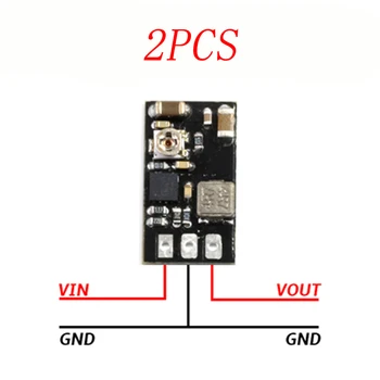 

2PCS Mini 1A/2A Buck Converter Power Supply Module Board Input 4-36V Output 3.3V/3.7V/5V/6V/9V/12V Parts for RC Aircraft Model