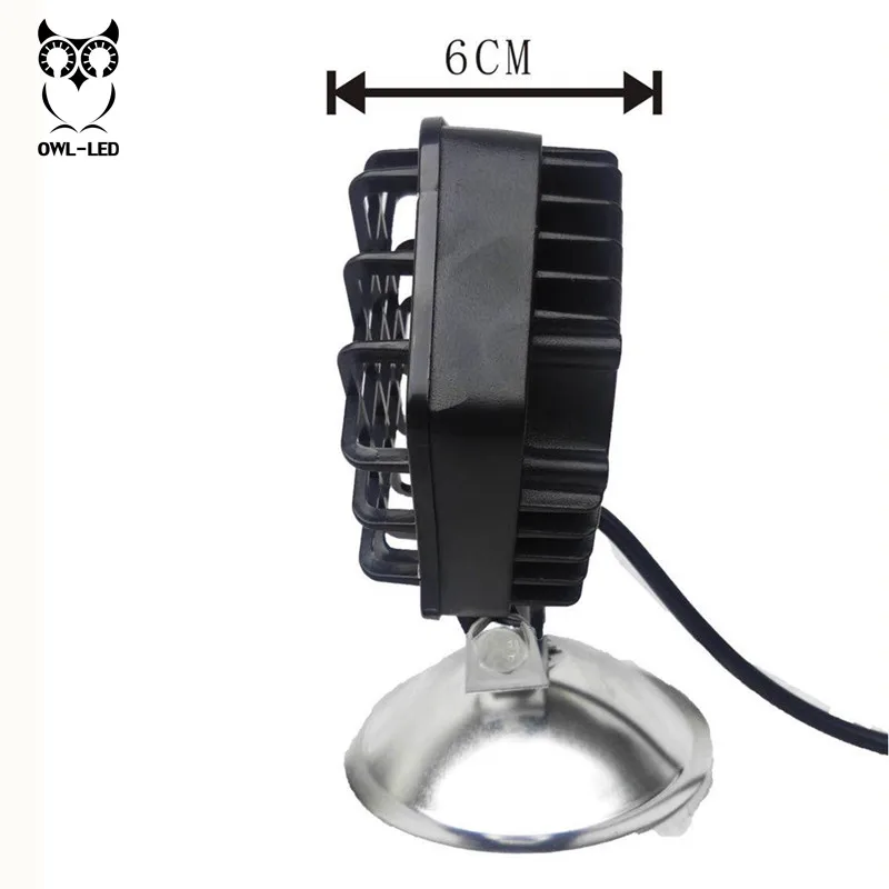 

2PCS 5Inch 27W Led Work light White Fog Driving Lights Extra Bright Heavyduty for Truck Pickup Jeep Boats SUV ATV UTV