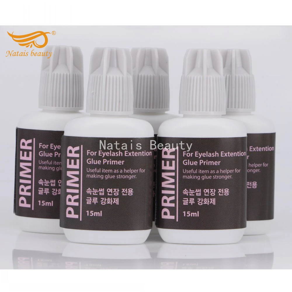 5 bottles Sky False Eyelash Extension Glue Primer Excellent Individual