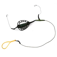 1PC 30G 40G 50G 60G High Quality Capture Off Ability Fishing hook Explosion Hook With Lead Sinker Fishing Lure Tackle box